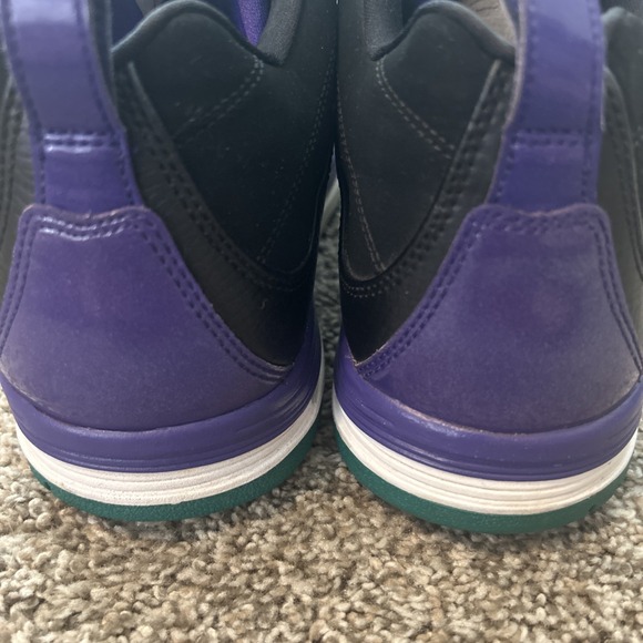 Nike Air Jordan Flight TR 97 574417-008 Black Grape Basketball Shoes Men's Sz 12 - Picture 4 of 12